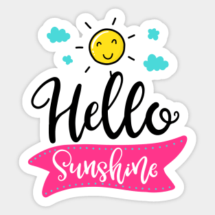 Hello sunshine Sticker